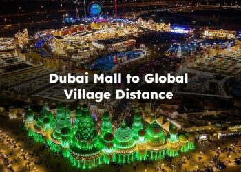 Dubai Mall to Global Village Distance