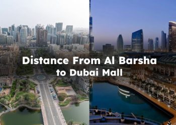 Distance From Al Barsha to Dubai Mall