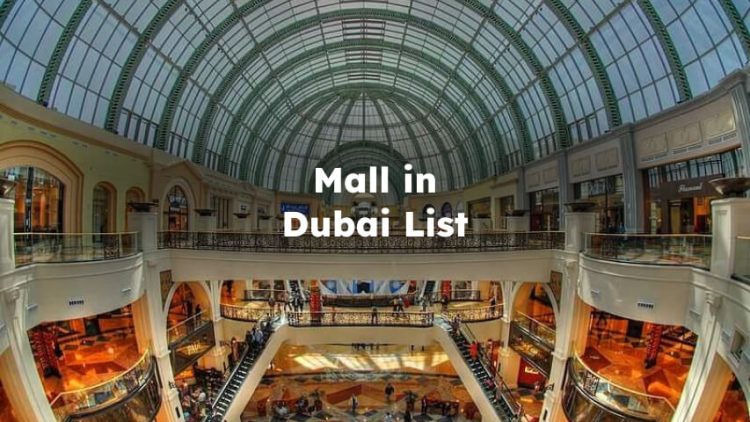Mall in Dubai List