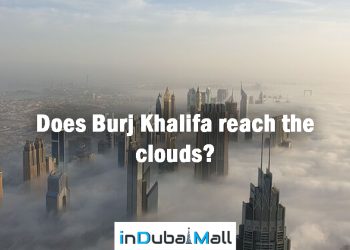 Does Burj Khalifa reach the clouds?